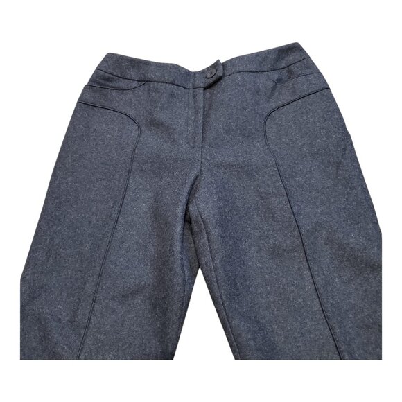 HARVE BENARD SZ 10 Womens Wool Blend Lined Beautifully Seamed Dress Pant Trouser - Picture 4 of 8